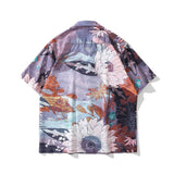 Chemise Homme “Purple Garden”