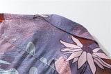 Chemise Homme “Purple Garden”