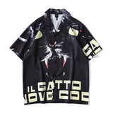 Chemise Homme "Dark Cats”