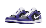 Air Jordan 1 Low Court Purple Black