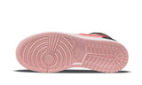 Air Jordan 1 Mid Black Pink Crimson (GS)
