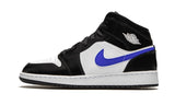Air Jordan 1 Mid Black Racer Blue White (GS)