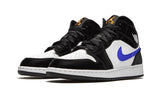 Air Jordan 1 Mid Black Racer Blue White (GS)