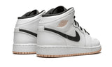 Air Jordan 1 Mid White Arctic Orange (GS)