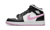 Air Jordan 1 Mid White Black Light Arctic Pink (GS)
