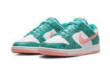 Dunk Low Snakeskin Washed Teal Bleached Coral