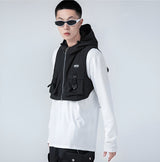 Gilet "capuche" tech-wear 2.0