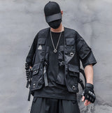 Gilet "cargo" tech-wear
