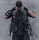 Gilet "cargo" tech-wear