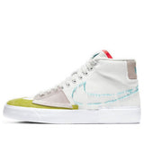 Nike Blazer Mid Edge SB Skateboard Orange Aqua