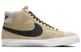 Nike Stussy x Blazer Mid SB Skateboard Midwest Gold