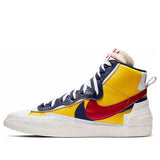 Nike sacai x Blazer Mid Maize Navy