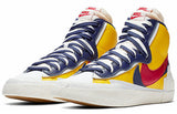 Nike sacai x Blazer Mid Maize Navy