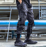 Pantalon "dystopic" tech-wear