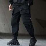 Pantalon punk tech-wear