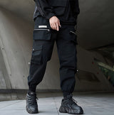 Pantalon punk tech-wear