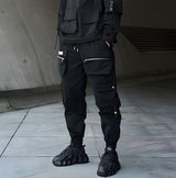 Pantalon punk tech-wear