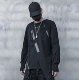 Pull "fluide" tech-wear