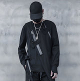 Pull "fluide" tech-wear