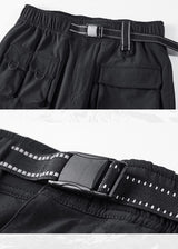 Short homme tech wear "Danger"