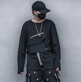 Sweat tech-wear "découpage" 2.0