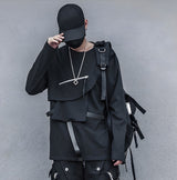 Sweat tech-wear "découpage" 2.0