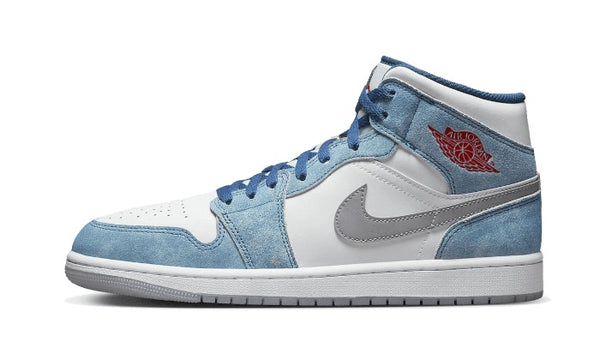 Air Jordan 1 Mid French Blue Fire Red (1)