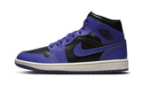 Air Jordan 1 Mid Purple Black