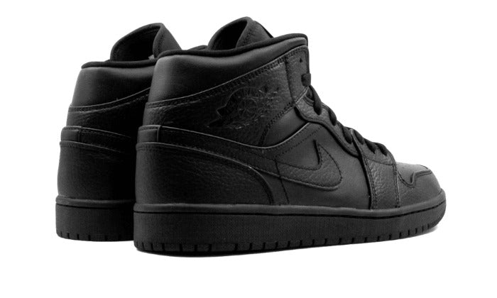 Air Jordan 1 Mid Triple Black