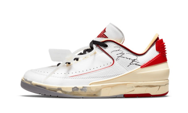 Air Jordan 2 Retro Low SP Off-White White Red