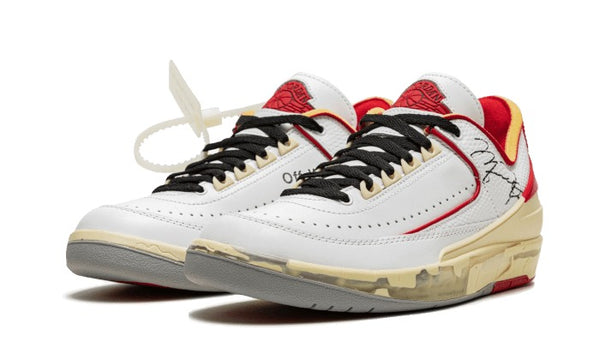 Air Jordan 2 Retro Low SP Off-White White Red