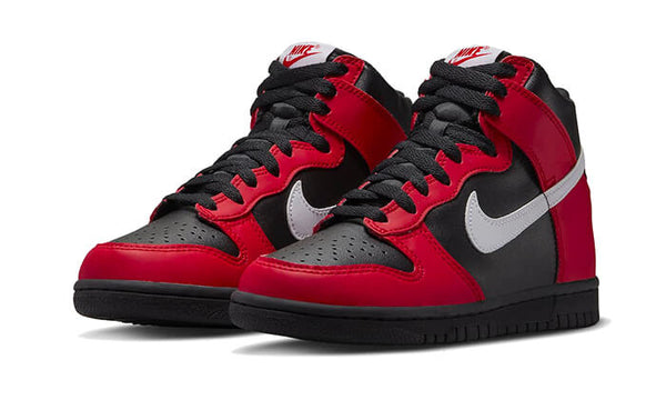 Dunk High Black Red (GS)