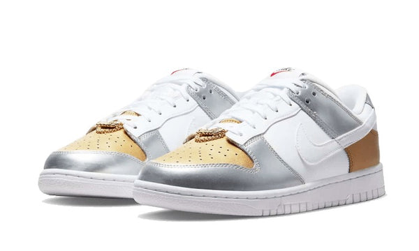 Dunk Low Gold Silver