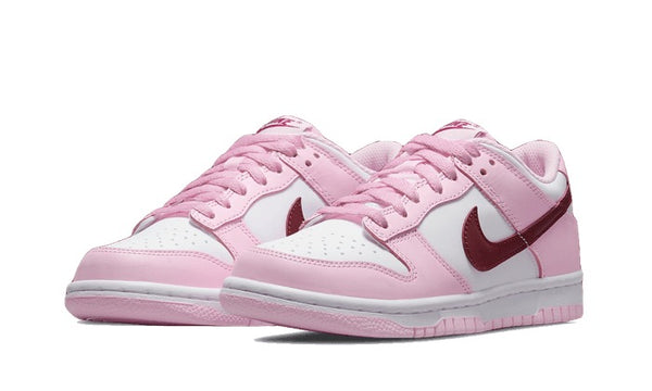Dunk Low Pink Red White (GS)
