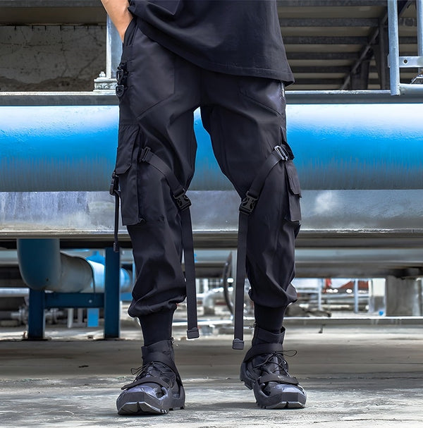 Pantalon "dystopic" tech-wear