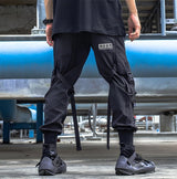 Pantalon "dystopic" tech-wear