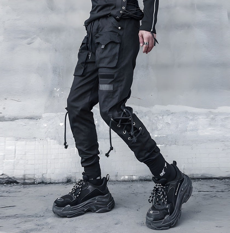 Pantalon tech-wear "blackstar"