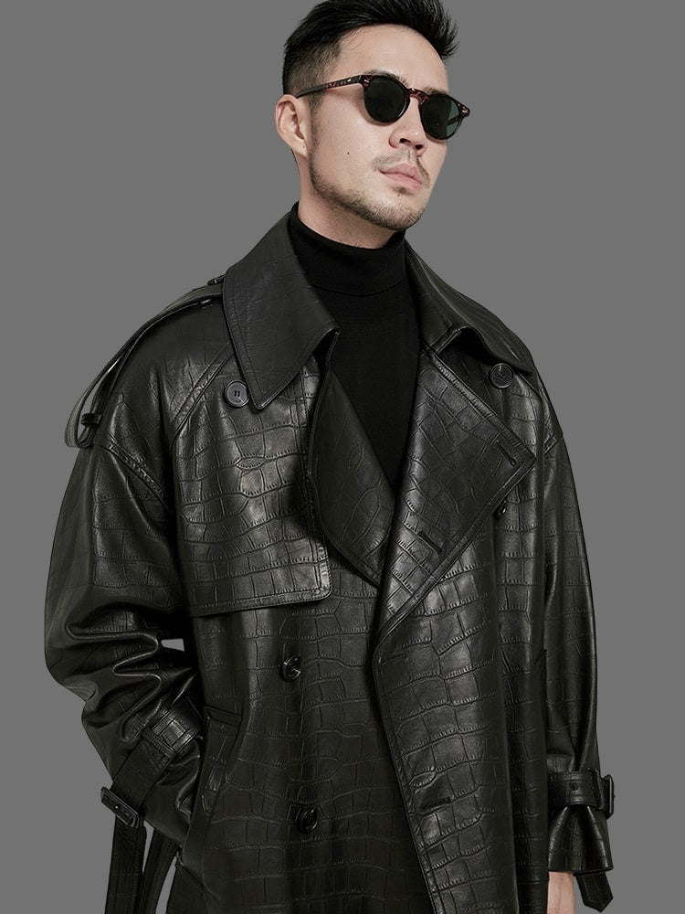 Trench Homme "Mafiosa"